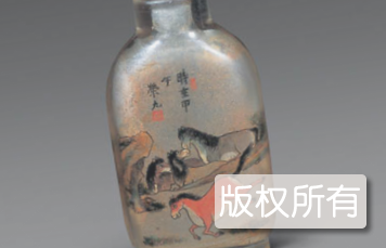博山内画瓶