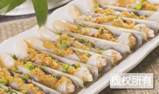 炸蛏子筒