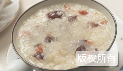 红枣桃仁粥