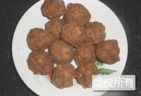 豆面丸子