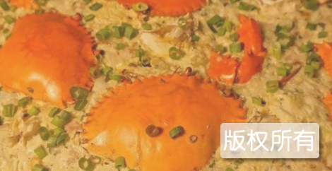 清蒸蟹饼
