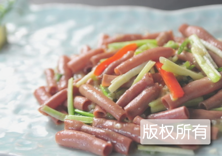 炒海肠子