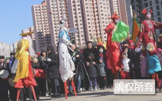 王秦庄同议高跷