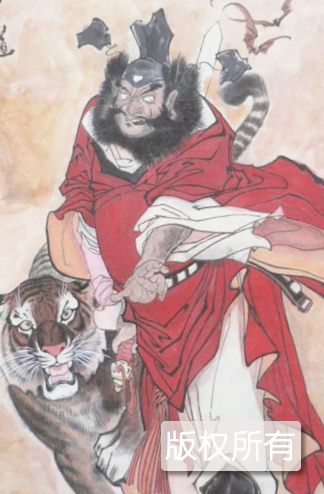 钟馗戏蝠