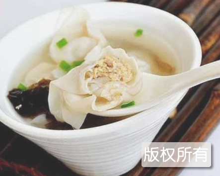 鸡肉馄饨