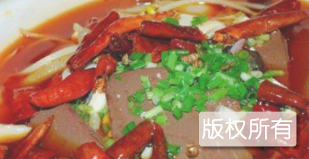 长寿血豆腐