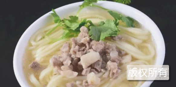 羊汤面