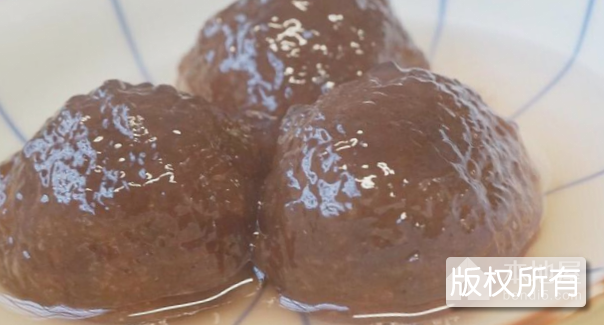 藕粉圆子