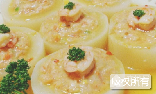 虾黄白玉盅