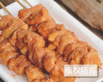 烤鸡肉串