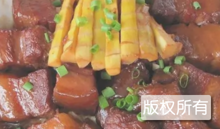 柚皮红烧肉