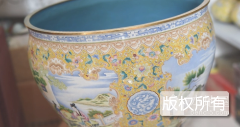 铜胎画珐琅技艺