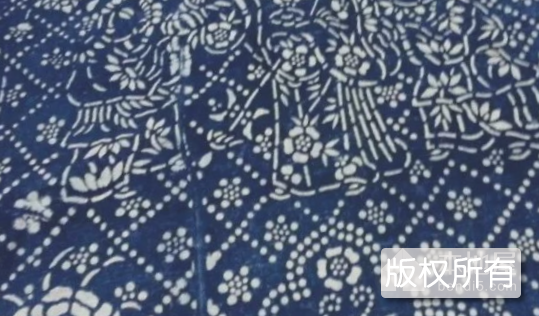 安溪蓝印花布