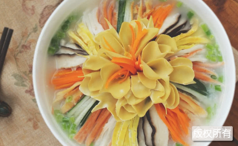 牡丹燕菜