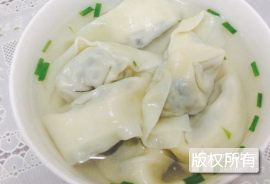 上海菜肉大馄饨