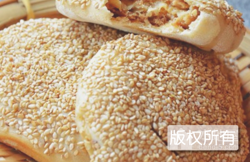 肉末烧饼