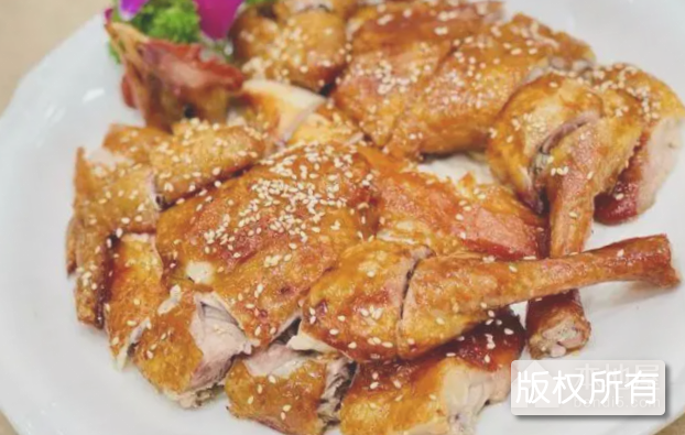 芝麻香鸡