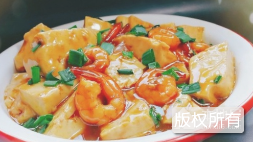 豆腐虾仁