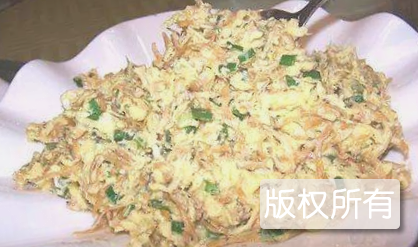 石鱼炒蛋