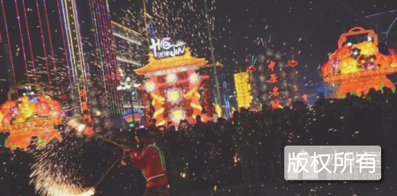 河津转花灯