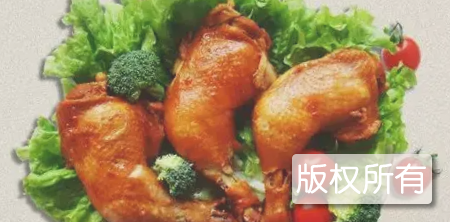 网油八宝鸡腿