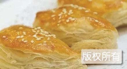 莲蓉层层酥