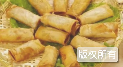 春卷与春饼