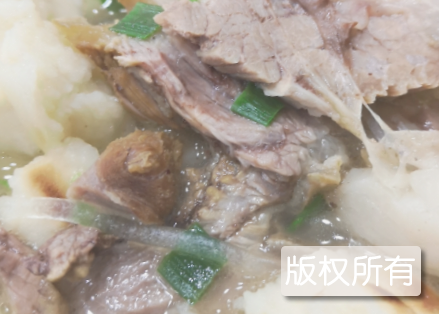 牛肉汤泡馍