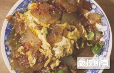 煎凉粉