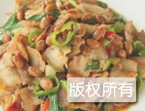 腊八豆炒五花肉