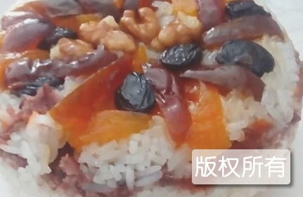果脯八宝饭