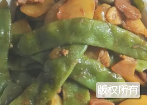 土豆炖豆角