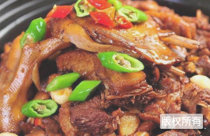 红烧麻鸭