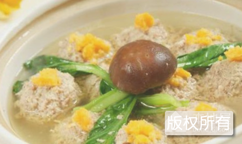 蟹粉狮子头