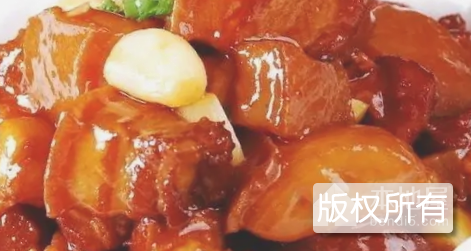 毛式红烧肉