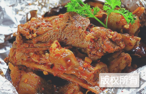 纸包羊肉