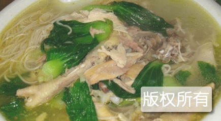 鸡汤饸饹