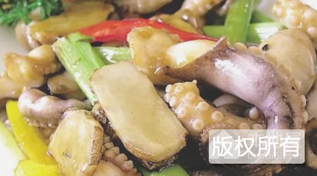 沙姜八爪鱼