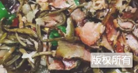 薇菜烧腊肉