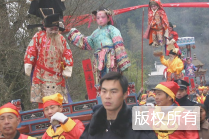 黄县抬阁