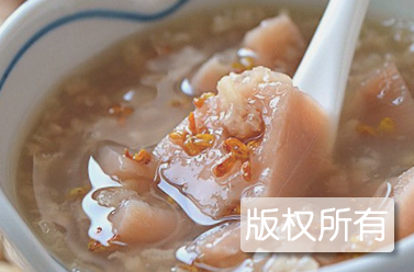 桂花糖藕粥