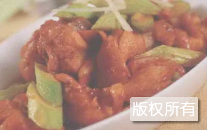 芦笋鸡块