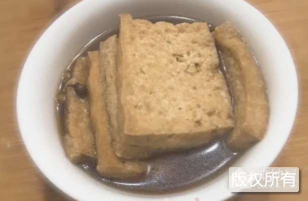 卤豆腐