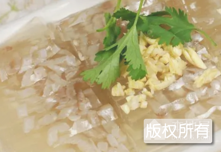 蒜泥皮冻