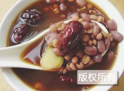 土豆红豆面团粥