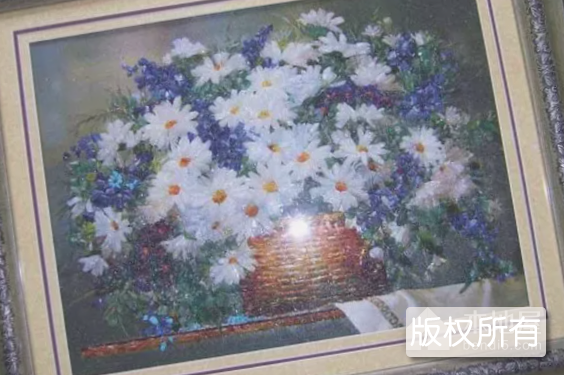 宝石工艺画