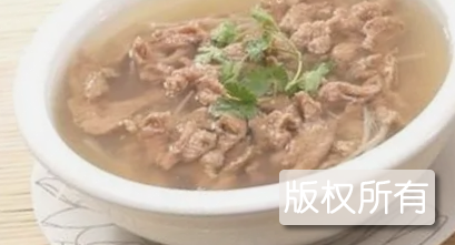 蛋茸牛肉羹