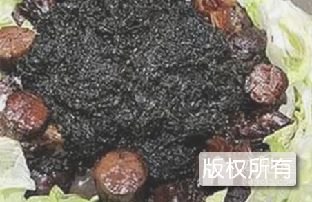 扒鸡茸发菜