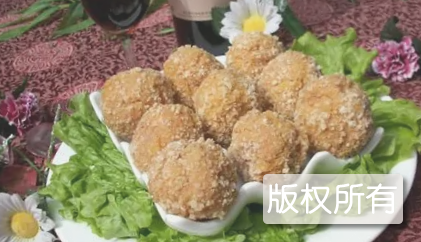 炸灌汤丸子