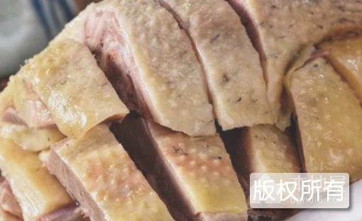 苍梧大坡河步白斩鸭